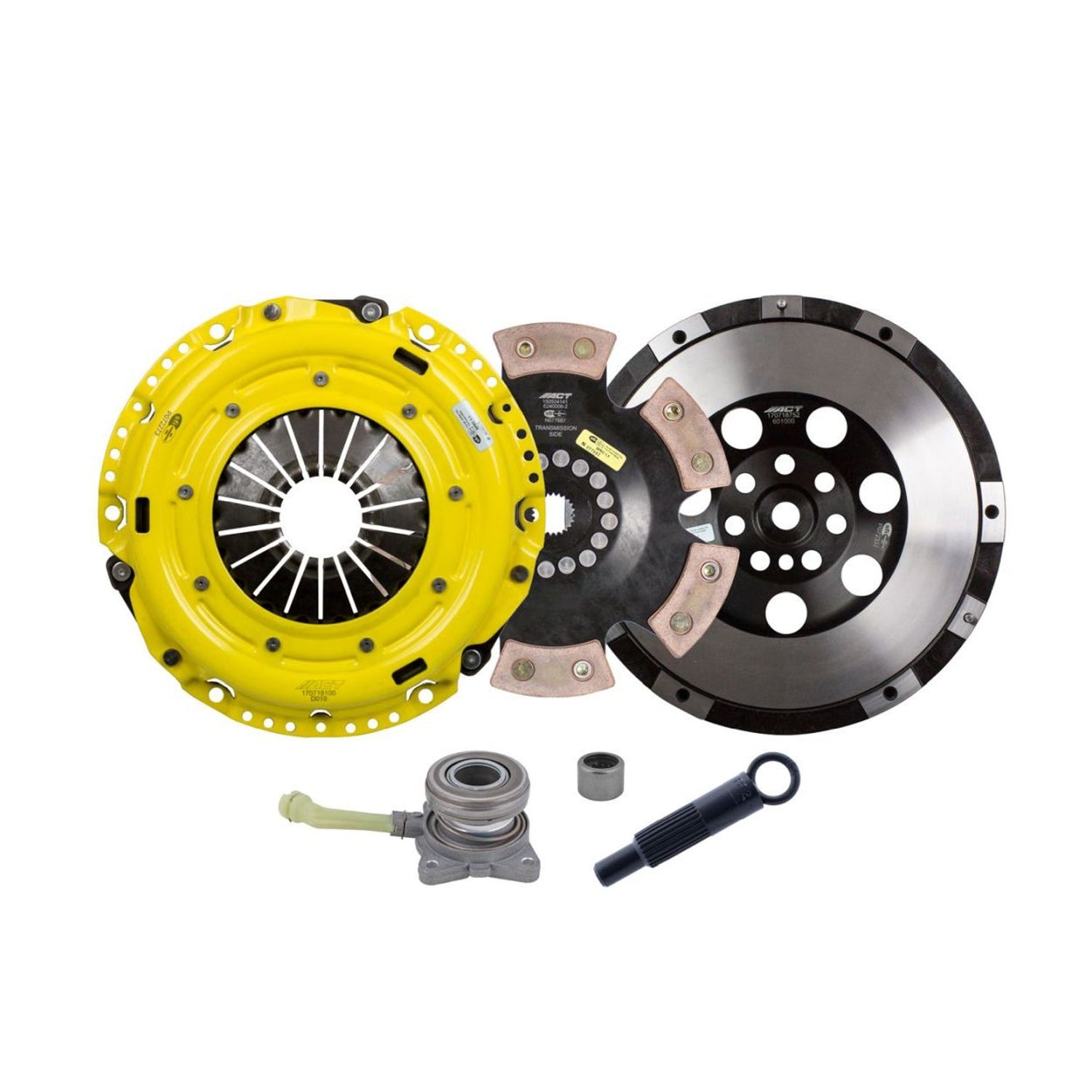 Heavy Duty Race Rigid 6 Pad Clutch Kit <br> 2008-2009 Dodge Caliber