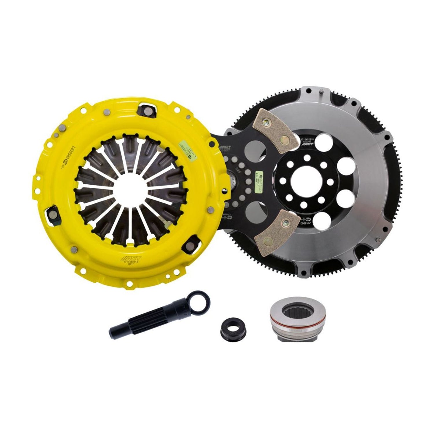 Heavy Duty Race Rigid 4 Pad Clutch Kit <br> 2003-2005 Dodge Neon