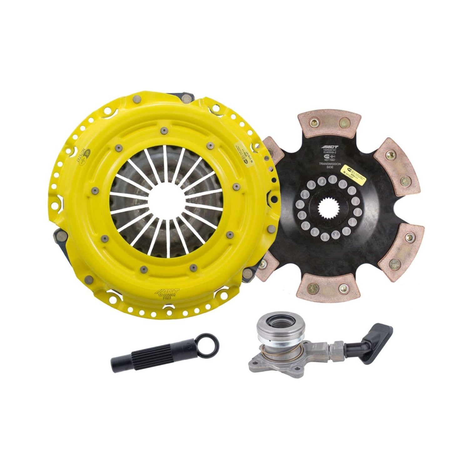 Heavy Duty Race Rigid 6 Pad Clutch Kit <br> 2013-2015 Ford Focus