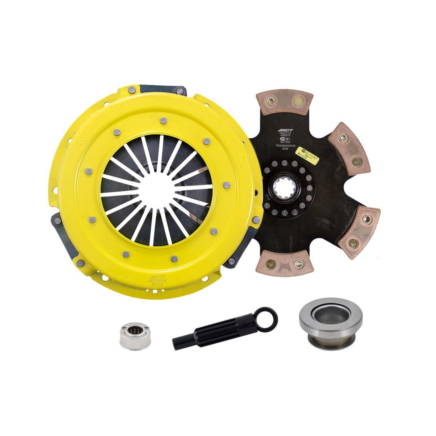 Sport Race Rigid 6 Pad Clutch Kit <br> 86-95 Ford Mustang Mercury Capri