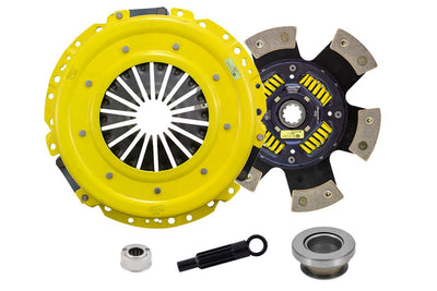 Heavy Duty Race Sprung 6 Pad Clutch Kit <br> 1999-2004 Ford Mustang