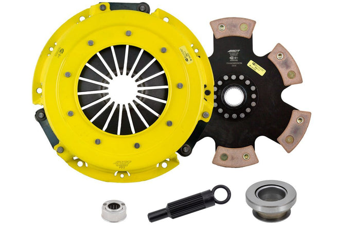 Heavy Duty Race Rigid 6 Pad Clutch Kit <br> 1986-1995 Ford Mustang