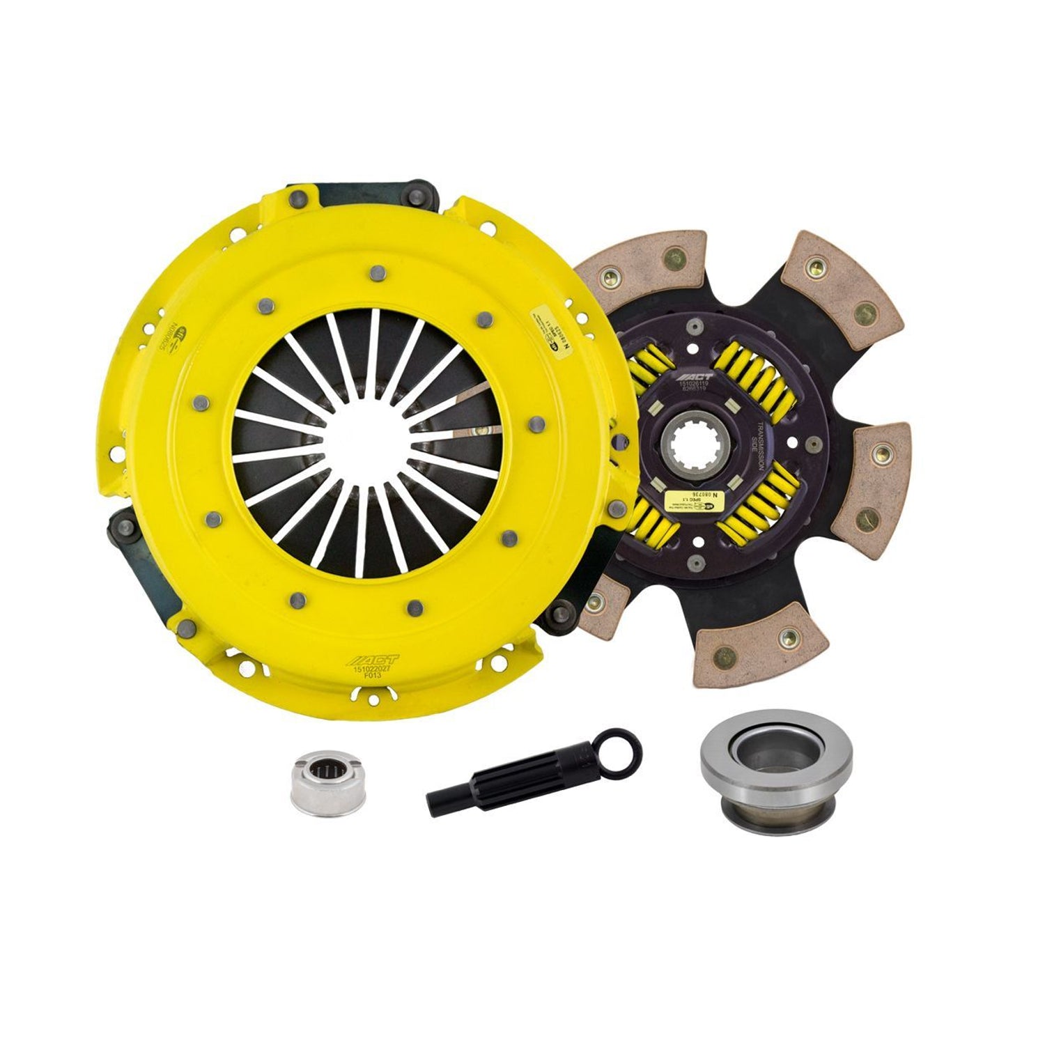 Heavy Duty Race Sprung 6 Pad Clutch Kit <br> 1996-2001 Ford Mustang