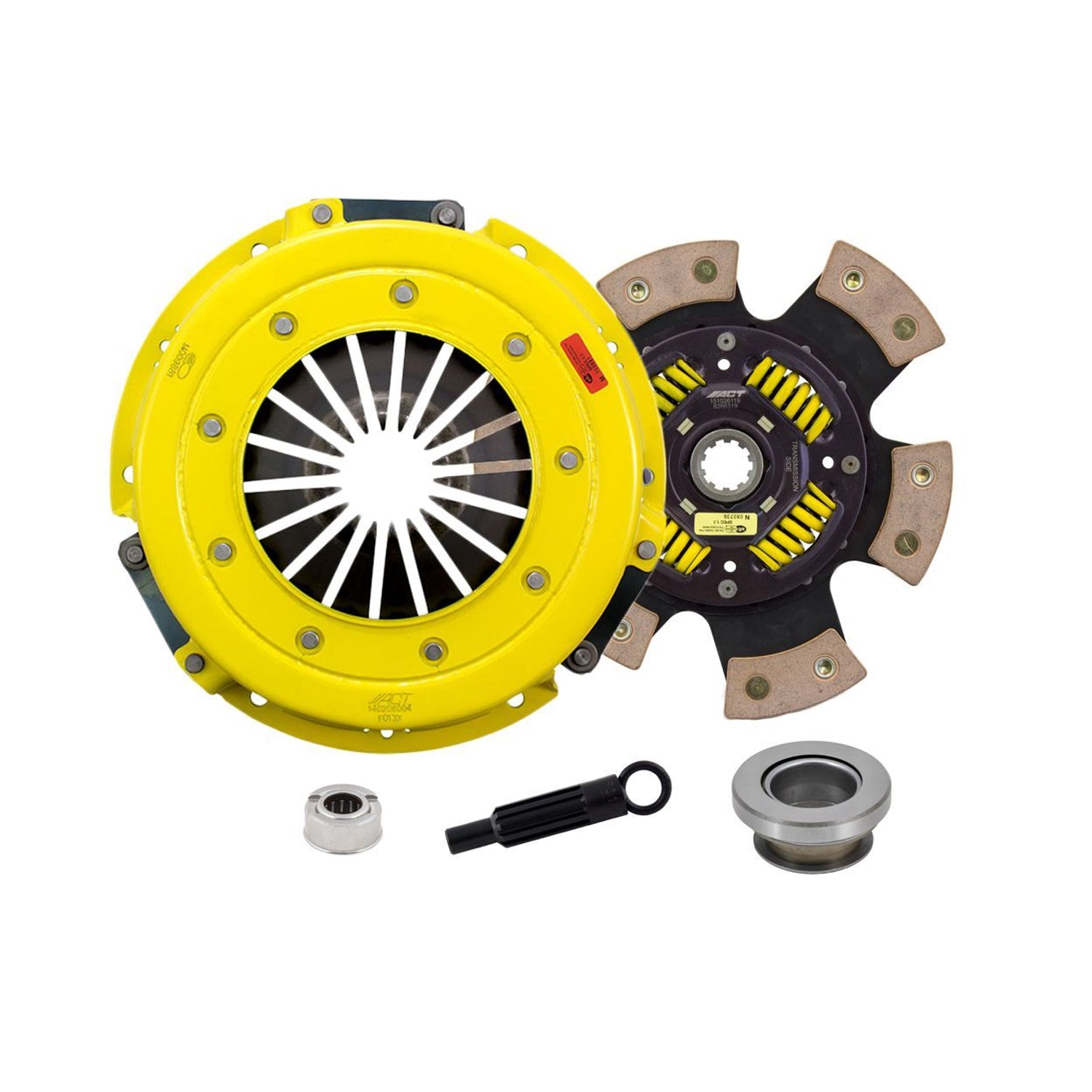 Extreme Race Sprung 6 Pad Clutch Kit <br> 1996-2001 Ford Mustang