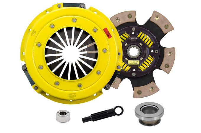 Extreme Race Sprung 6 Pad Clutch Kit <br> 1996-2001 Ford Mustang