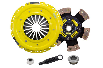 Heavy Duty Race Sprung 6 Pad Clutch Kit <br> 1999-2004 Ford Mustang