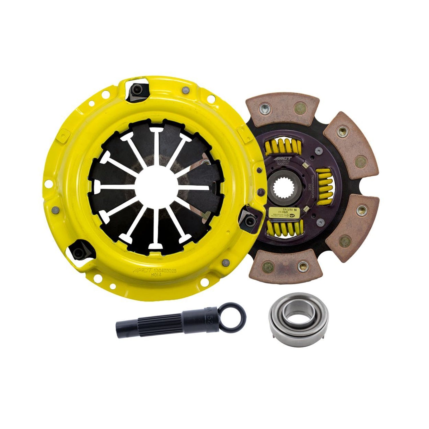 Heavy Duty Race Sprung 6 Pad Clutch Kit <br> 83-87 Honda Accord Prelude