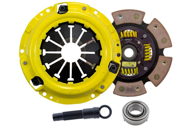 Heavy Duty Race Sprung 6 Pad Clutch Kit <br> 83-87 Honda Accord Prelude