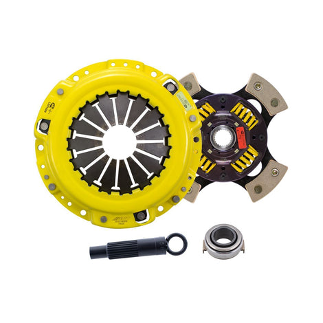 Heavy Duty Race Sprung 4 Pad Clutch Kit <br> 90-02 Honda Accord 92-01 Prelude Acura CL