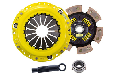 Heavy Duty Race Sprung 6 Pad Clutch Kit <br> 90-02 Honda Accord 92-01 Prelude Acura CL