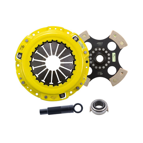 Heavy Duty Race Rigid 4 Pad Clutch Kit <br> 90-02 Honda Accord 92-01 Prelude Acura CL