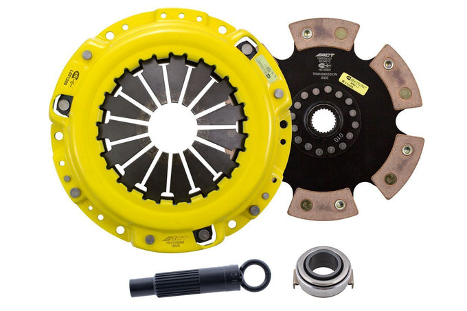 Heavy Duty Race Rigid 6 Pad Clutch Kit <br> 90-02 Honda Accord 92-01 Prelude Acura CL