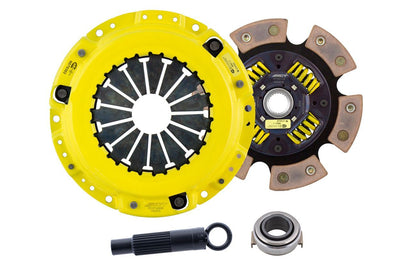 Sport Race Sprung 6 Pad Clutch Kit <br> 90-02 Honda Accord 92-01 Prelude Acura CL