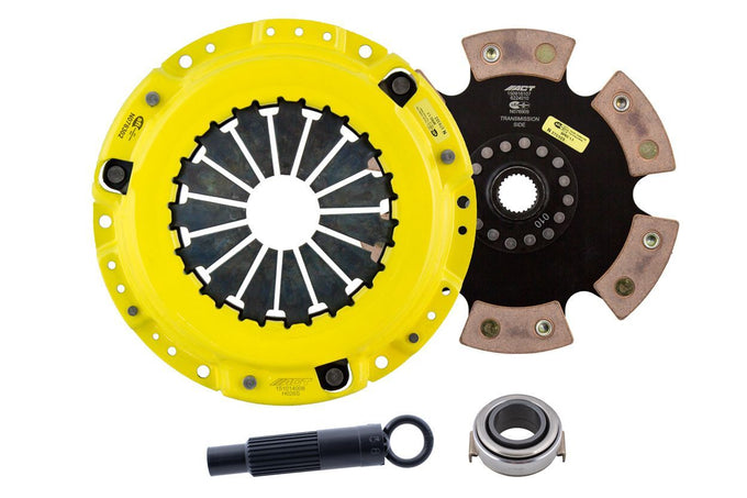 Sport Race Rigid 6 Pad Clutch Kit <br> 90-02 Honda Accord 92-01 Prelude Acura CL