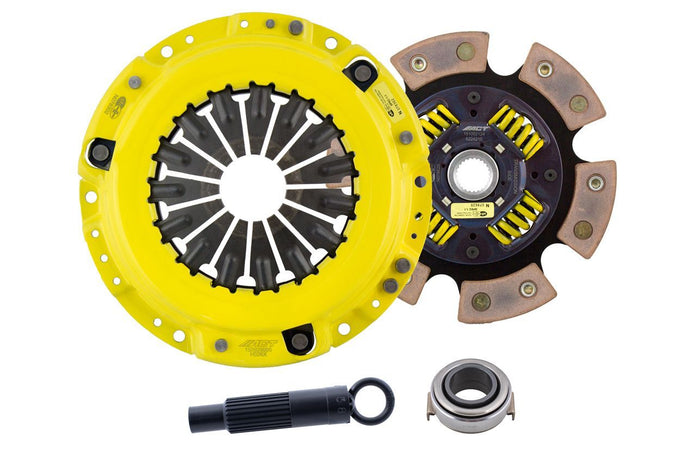 Extreme Race Sprung 6 Pad Clutch Kit <br> 90-02 Honda Accord 92-01 Prelude Acura CL