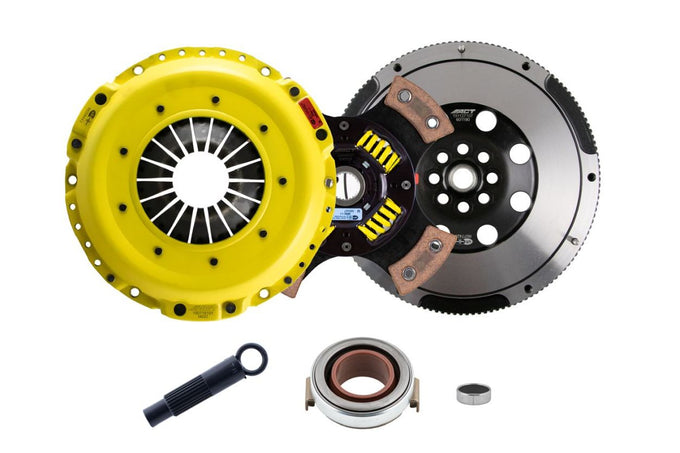 Heavy Duty Race Sprung 4 Pad Clutch Kit <br> 17-25 Honda Civic Accord 23-25 Acura Integra