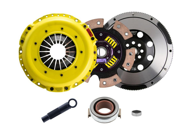 Heavy Duty Race Sprung 6 Pad Clutch Kit <br> 17-25 Honda Civic Accord 23-25 Acura Integra
