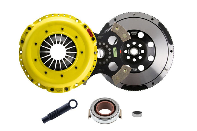Heavy Duty Race Rigid 4 Pad Clutch Kit <br> 17-25 Honda Civic Accord 23-25 Acura Integra