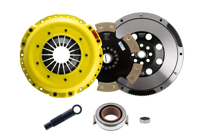 Heavy Duty Race Rigid 6 Pad Clutch Kit <br> 17-25 Honda Civic Accord 23-25 Acura Integra