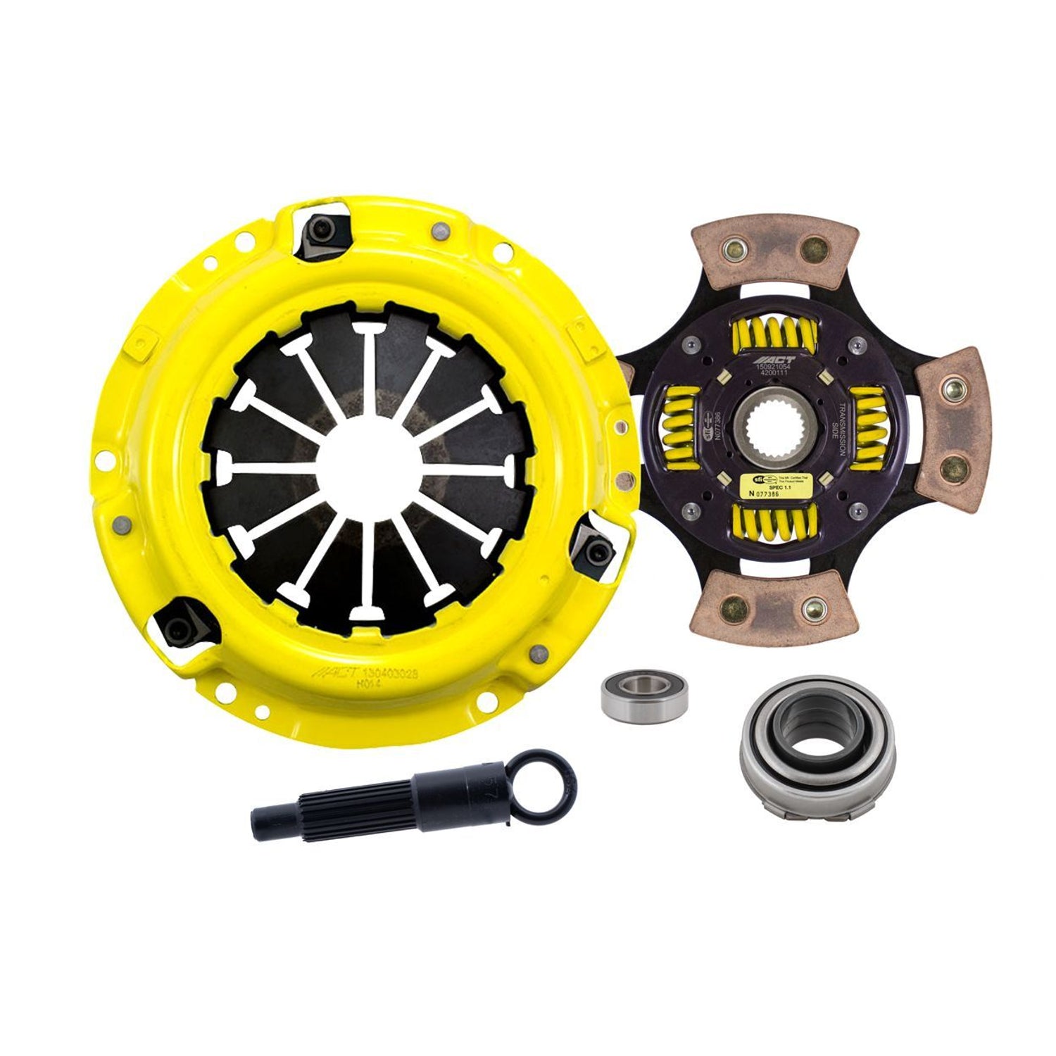 Heavy Duty Race Sprung 4 Pad Clutch Kit <br> 1988 Honda CRX Civic
