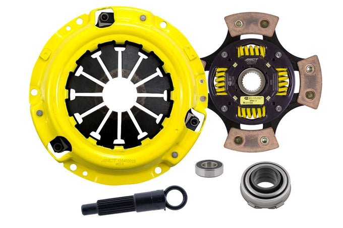 Heavy Duty Race Sprung 4 Pad Clutch Kit <br> 1988 Honda CRX Civic