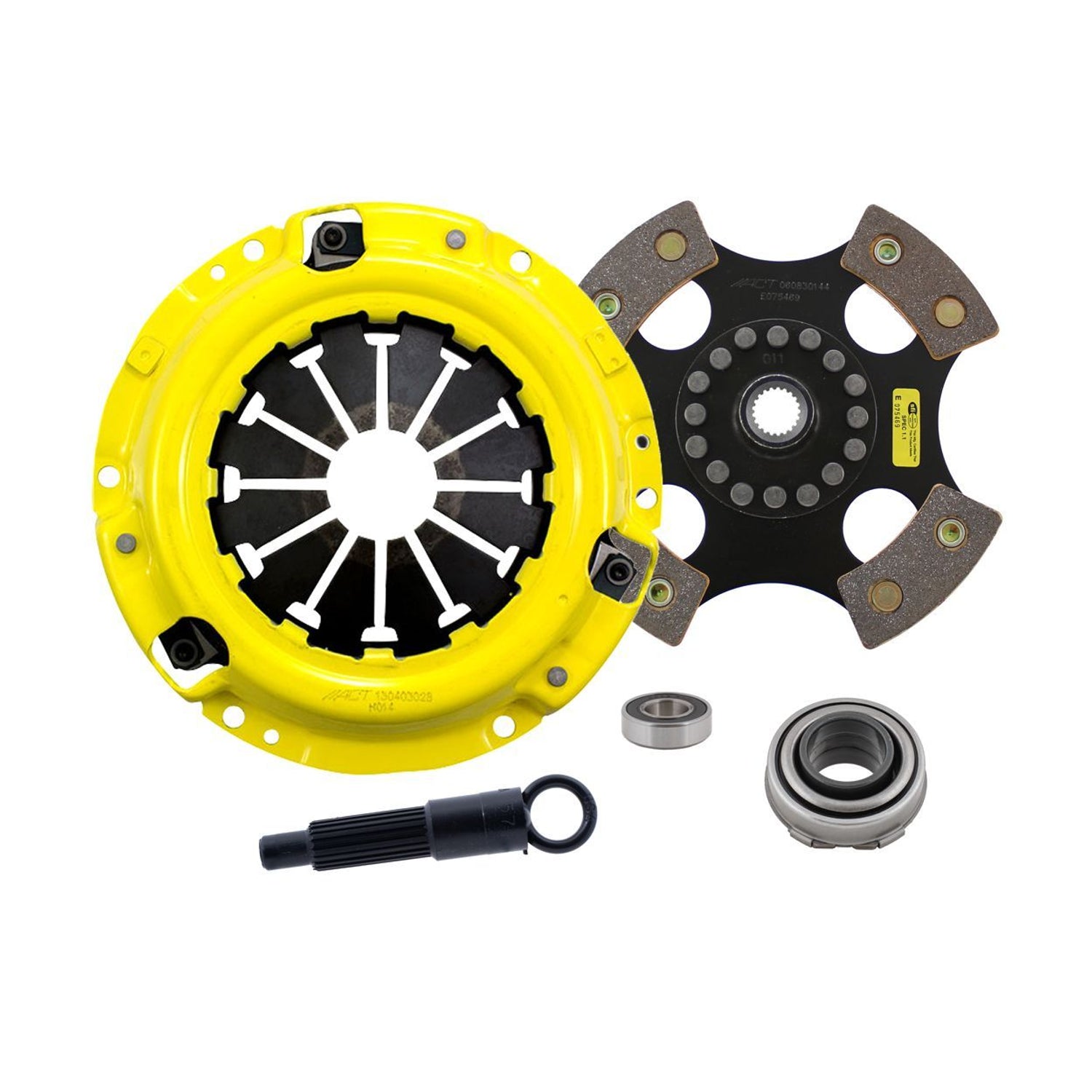 Heavy Duty Race Rigid 4 Pad Clutch Kit <br> 1988 Honda CRX Civic