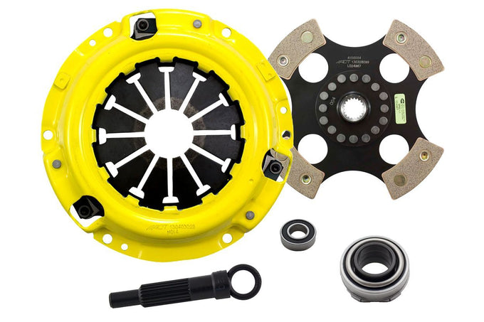 Heavy Duty Race Rigid 4 Pad Clutch Kit <br> 1989 Honda CRX Civic