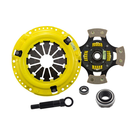 Extreme Race Sprung 4 Pad Clutch Kit <br> 1989-1991 Honda Civic CRX
