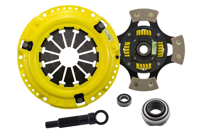 Extreme Race Sprung 4 Pad Clutch Kit <br> 1989-1991 Honda Civic CRX