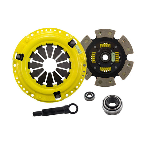 Extreme Race Sprung 6 Pad Clutch Kit <br> 1989-1991 Honda Civic CRX