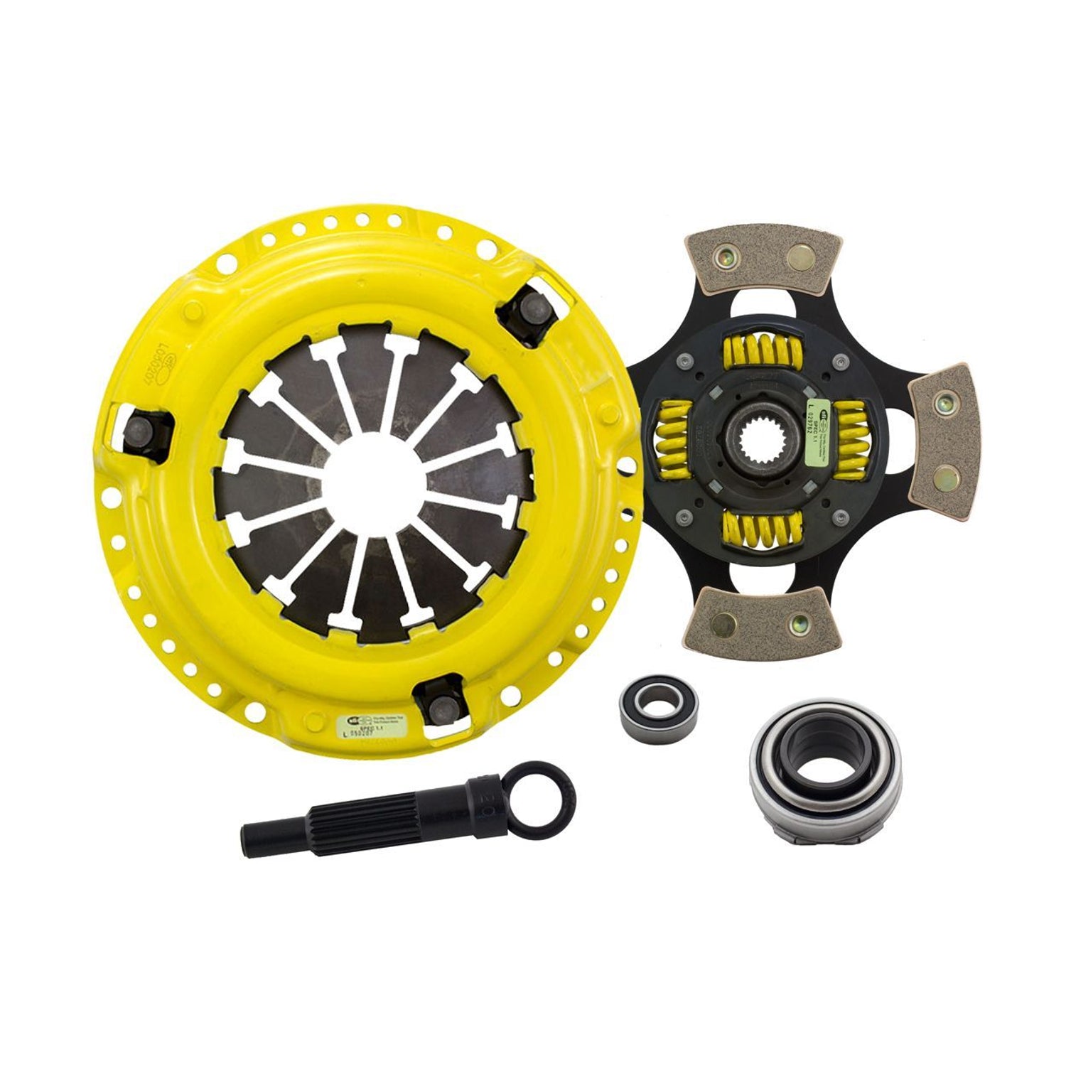 Max Extreme Race Sprung 4 Pad Clutch Kit <br> 1989-1991 Honda Civic CRX