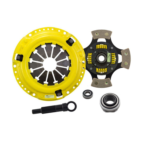 Max Extreme Race Sprung 4 Pad Clutch Kit <br> 1989-1991 Honda Civic CRX