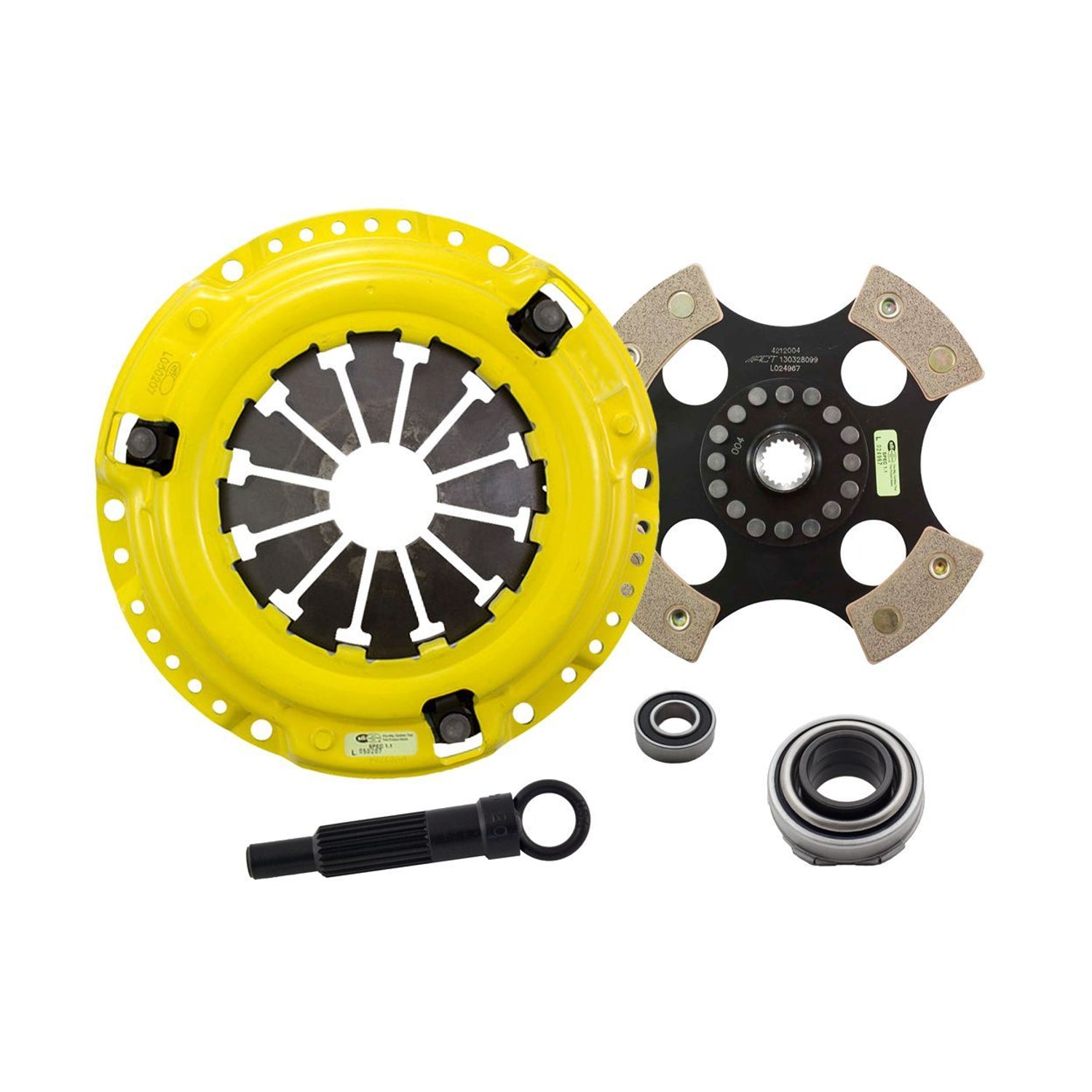 Max Extreme Race Rigid 4 Pad Clutch Kit <br> 1989-1991 Honda Civic CRX