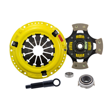 Heavy Duty Race Sprung 4 Pad Clutch Kit <br> 92-05 Honda Civic del Sol Acura EL