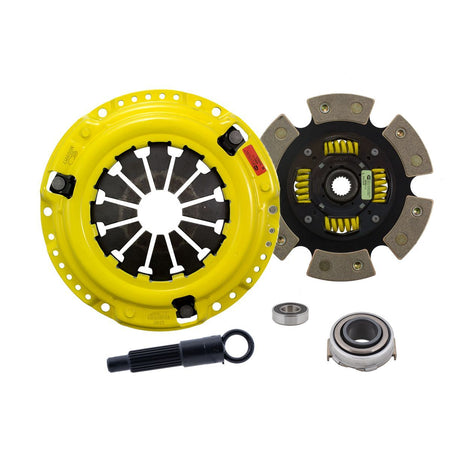 Heavy Duty Race Sprung 6 Pad Clutch Kit <br> 92-05 Honda Civic del Sol Acura EL
