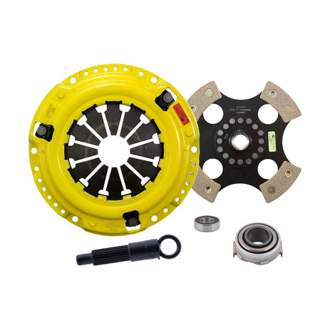 Heavy Duty Race Rigid 4 Pad Clutch Kit <br> 92-05 Honda Civic del Sol Acura EL