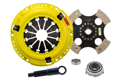 Heavy Duty Race Rigid 4 Pad Clutch Kit <br> 92-05 Honda Civic del Sol Acura EL
