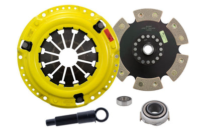 Heavy Duty Race Rigid 6 Pad Clutch Kit <br> 92-05 Honda Civic del Sol Acura EL