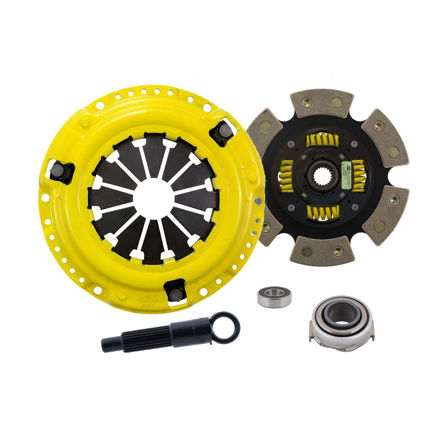Sport Race Sprung 6 Pad Clutch Kit <br> 92-05 Honda Civic del Sol Acura EL