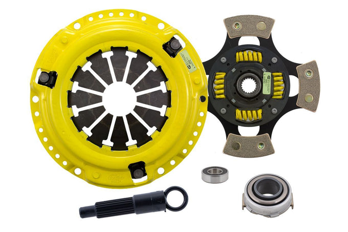 Extreme Race Sprung 4 Pad Clutch Kit <br> 92-05 Honda Civic del Sol Acura EL