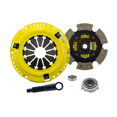 Extreme Race Sprung 6 Pad Clutch Kit <br> 92-05 Honda Civic del Sol Acura EL
