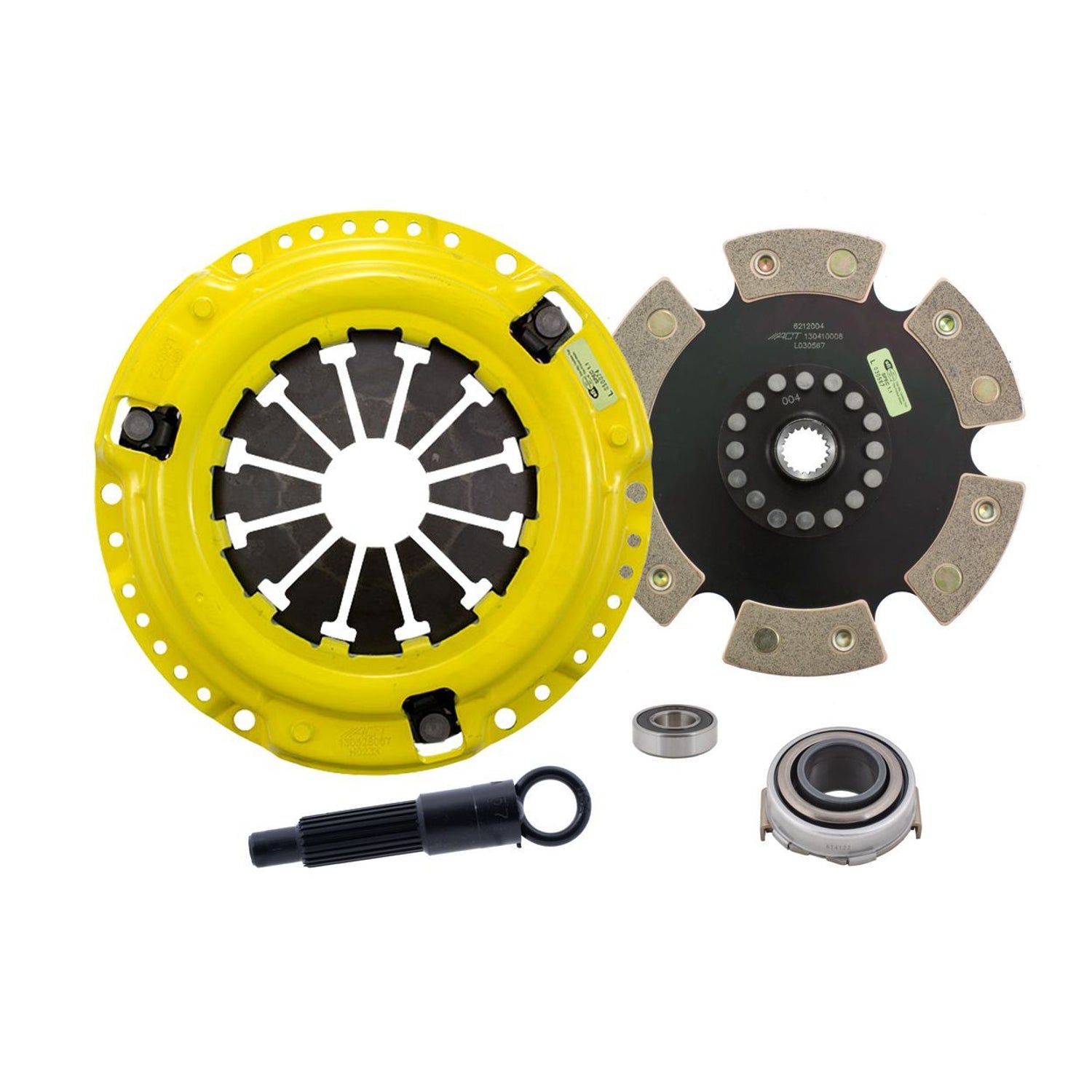 Extreme Race Rigid 6 Pad Clutch Kit <br> 92-05 Honda Civic del Sol Acura EL