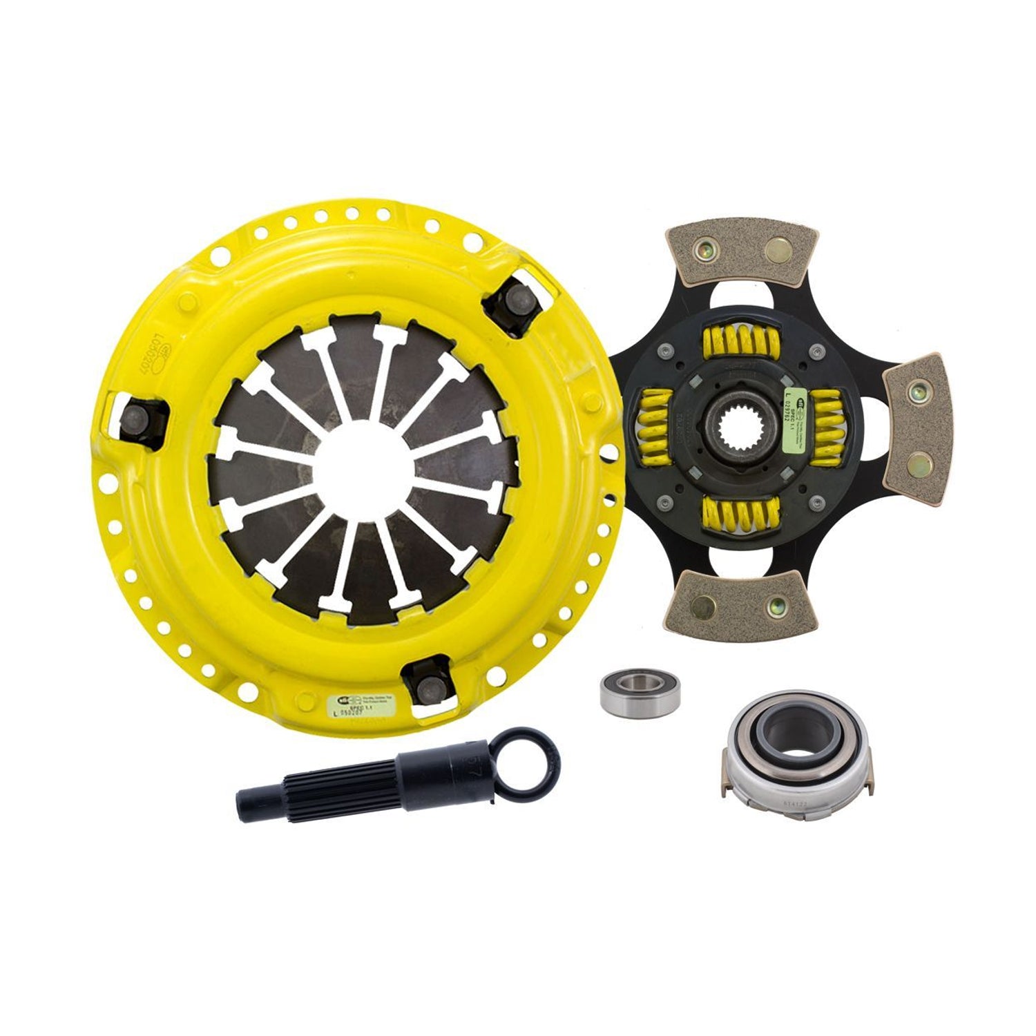 Max Extreme Race Sprung 4 Pad Clutch Kit <br> 92-05 Honda Civic del Sol Acura EL