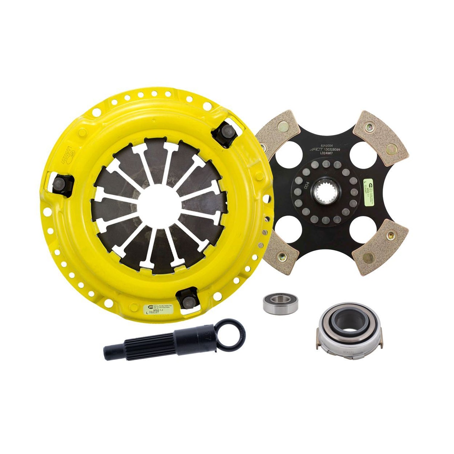 Max Extreme Race Rigid 4 Pad Clutch Kit <br> 92-05 Honda Civic del Sol Acura EL