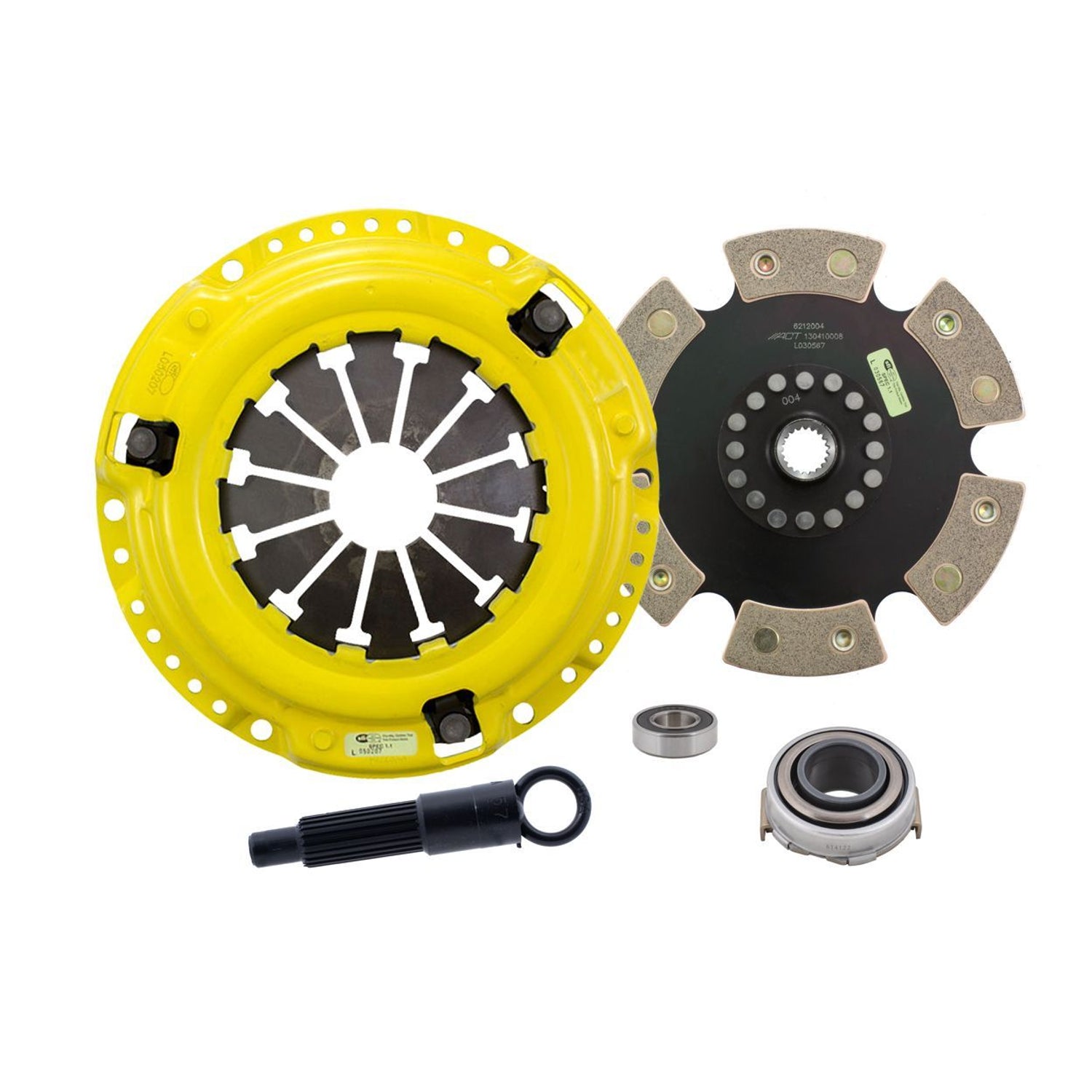 Max Extreme Race Rigid 6 Pad Clutch Kit <br> 92-05 Honda Civic del Sol Acura EL