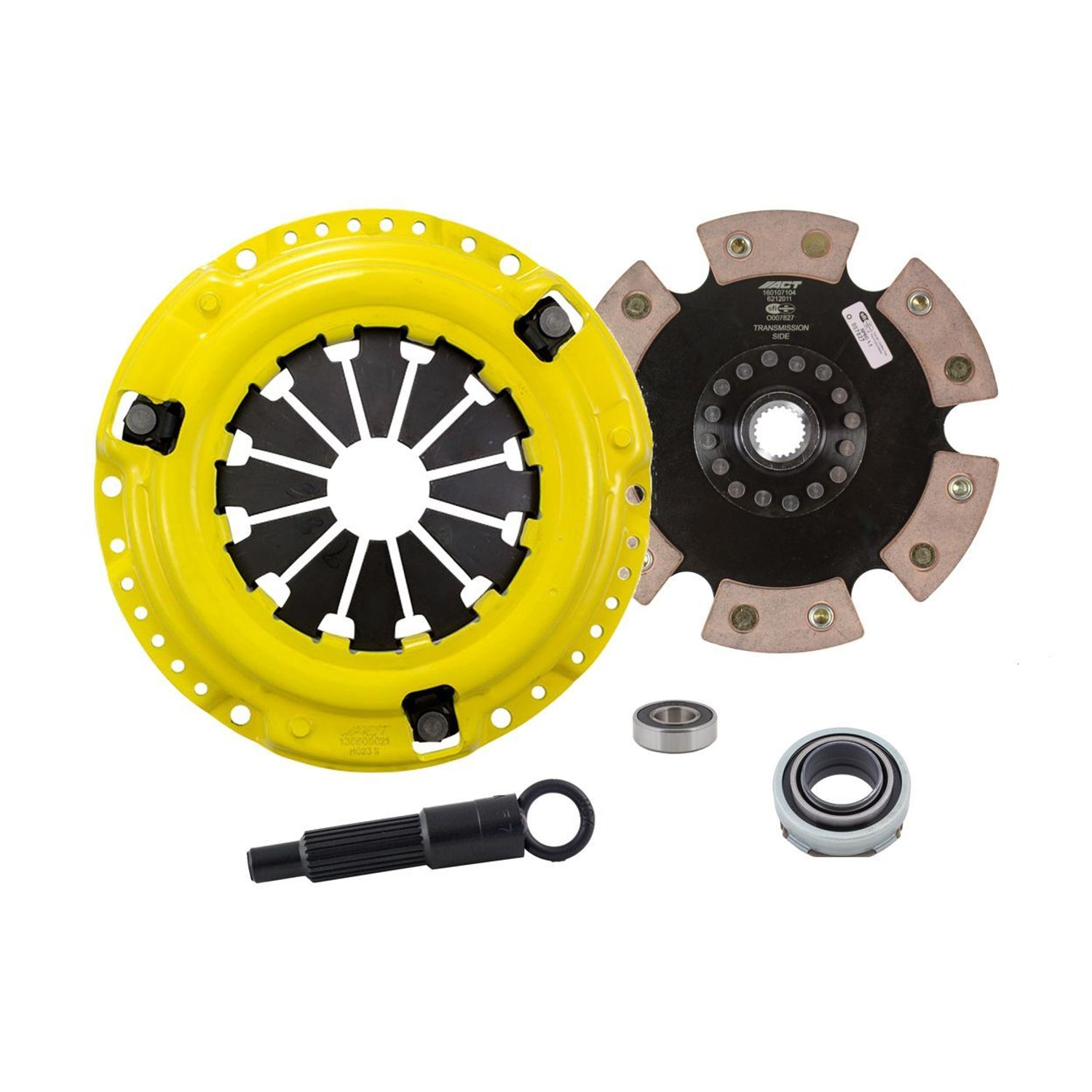 Sport Race Rigid 6 Pad Clutch Kit <br> 1988 Honda Civic