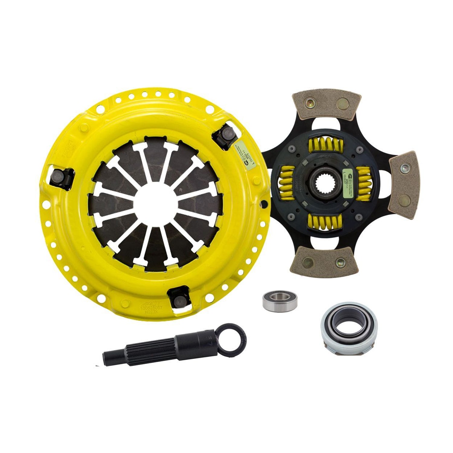 Extreme Race Sprung 4 Pad Clutch Kit <br> 1988 Honda Civic