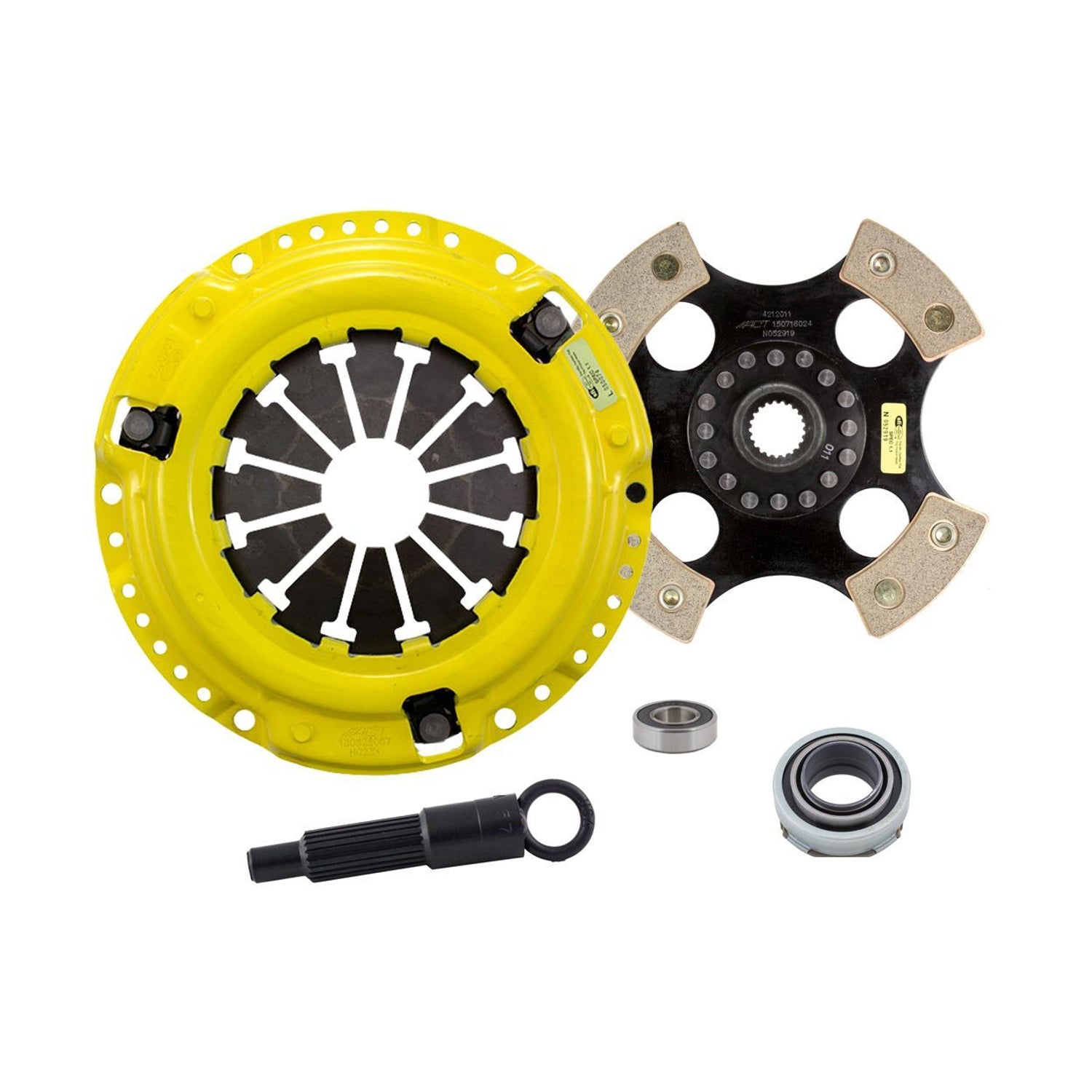 Extreme Race Rigid 4 Pad Clutch Kit <br> 1988 Honda Civic