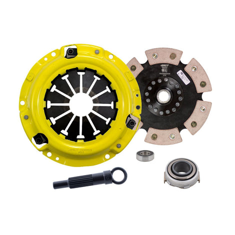 Heavy Duty Race Rigid 6 Pad Clutch Kit <br> 1996-1997 Honda Civic del Sol