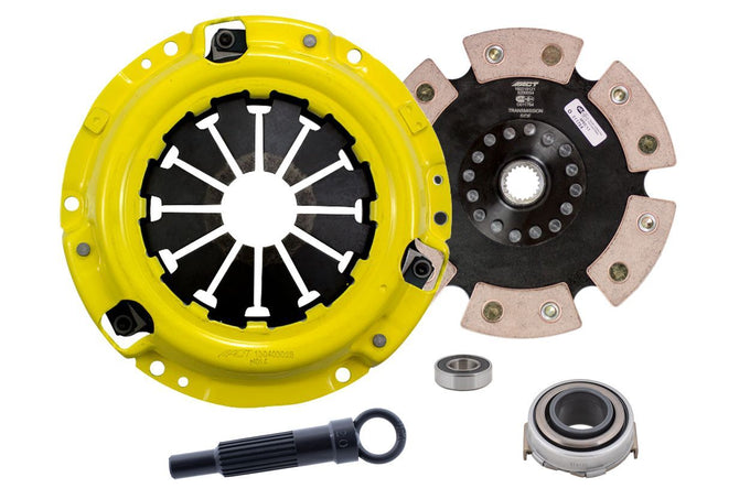 Heavy Duty Race Rigid 6 Pad Clutch Kit <br> 1996-1997 Honda Civic del Sol